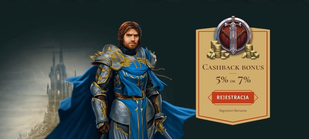 Avalon 78 Cashback Cashback bonus od Avalon78 Casino