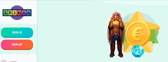 Bonus w Spinia Bonusy w kasynie Spinia za rejestrację